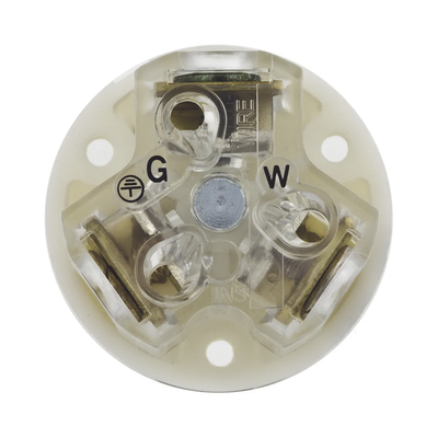 HUBBELL - Clavija Negra 15 A 125 V CA 2 Polos 3 Hilos (NEMA 5-15P).