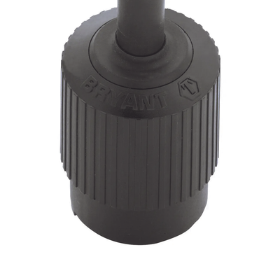 HUBBELL - Clavija Negra 15 A 125 V CA 2 Polos 3 Hilos (NEMA 5-15P).