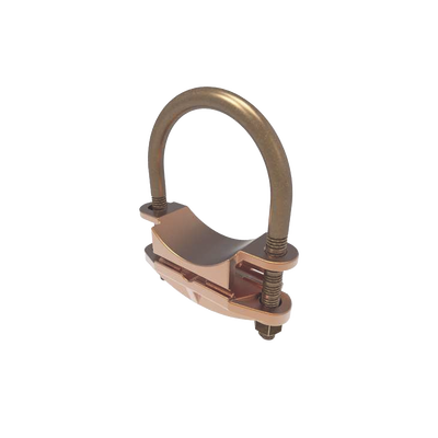HUBBELL BURNDY - Conector Mecánico para Cable Calibre 4 a 2/0 AWG / Paralelo o 90° Grados a Tubo de 1 1/4" o Varilla  de 1 3/8" - 1 1/2".