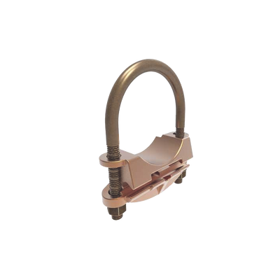 HUBBELL BURNDY - Conector Mecánico para Cable Calibre 4 a 2/0 AWG / Paralelo o 90° Grados a Tubo de 1 1/4" o Varilla  de 1 3/8" - 1 1/2".