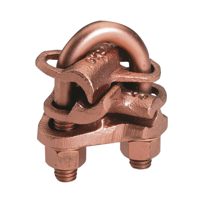 HUBBELL - Conector mecánico para 2 cables en forma de cruz para  ranura A calibre mínimo 4 sol- 2/0 tre y ranura B 4 sol - 2/0 tre.