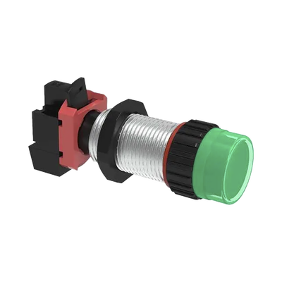 HUBBELL KILLARK - Luz Piloto Verde con Portalámparas 24 V AC/CD / Longitud 40 mm (1.57 pulgadas) / 3/4 NPSM