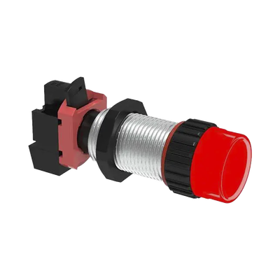 HUBBELL KILLARK - Luz Piloto Roja con Portalámparas 24 V AC/CD / Longitud 40 mm (1.57 pulgadas) / 3/4 NPSM
