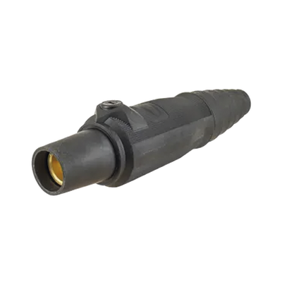 HUBBELL - Conector Hembra Unipolar de 400 A 600 V CA/CC / Grado Industrial / Tornillos de fijación dobles/ Color Negro.