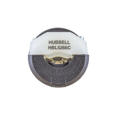 HUBBELL - Clavija Entrada Recta/ 15A 125V/ 2 Polos 3 Hilos/ Nema 5-15P/ Grado Industrial- Comercial.