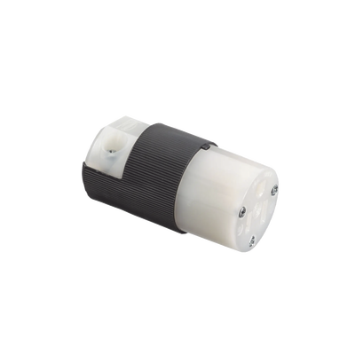 HUBBELL - Conector Entrada Recta/ 15A 125V/ 2 Polos 3 Hilos/ Nema 5-15R/ Grado Industrial- Comercial.