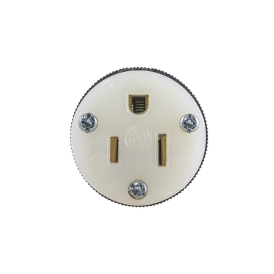 HUBBELL - Conector Entrada Recta/ 15A 125V/ 2 Polos 3 Hilos/ Nema 5-15R/ Grado Industrial- Comercial.