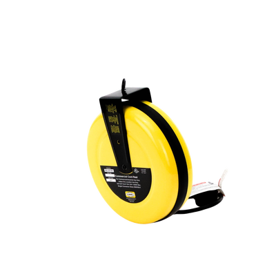 HUBBELL - Carrete de Cable comercial (16/3 rudo), para 125 V CA, 10 A, 7.6 m de longitud con conector HBL5969VBLK.