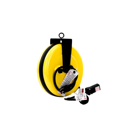 HUBBELL - Carrete de Cable comercial (16/3 rudo), para 125 V CA, 10 A, 7.6 m de longitud con conector HBL5969VBLK.