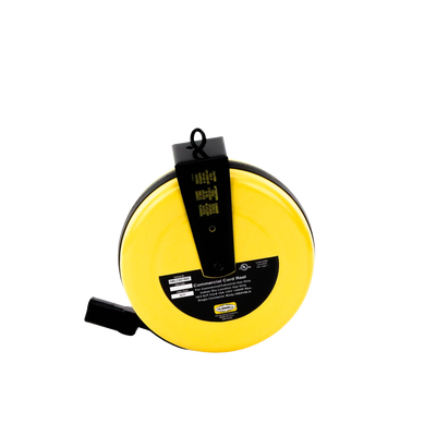 HUBBELL - Carrete de Cable comercial (16/3 rudo), para 125 V CA, 10 A, 7.6 m de longitud con conector HBL5969VBLK.