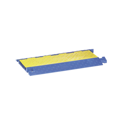 HUBBELL - Protector para Cables de 5 Canales Truk Trak / Dimensiones 914 x 508 x 58.6 mm (35.98 x 20 x 2.31 Pulgadas) / Color Azul y Amarillo.