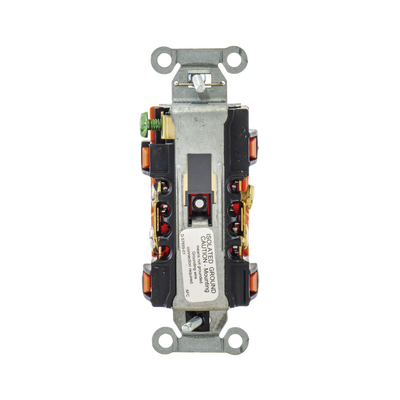 HUBBELL - Contacto Dúplex Conexión a Tierra Aislada/ 20 A 125 V/ 2 polos 3 Hilos/ Color naranja/ Nema 5- 20R/ Grado Comercial.