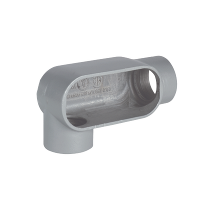 HUBBELL KILLARK - Caja Condulet Tipo LR de  1/2" / Aluminio libre de Cobre.