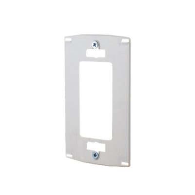 HUBBELL - Tapa para Contacto Rectangular/ Tornillos no visibles / Color Blanco.