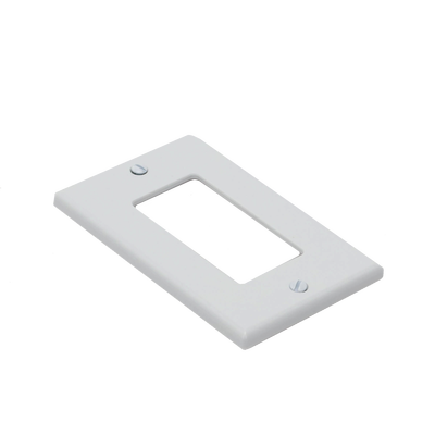 HUBBELL - Tapa para Contacto Rectangular Color Blanco.