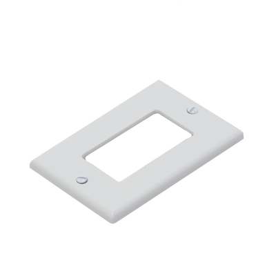 HUBBELL - Tapa para Contacto Rectangular Color Blanco.