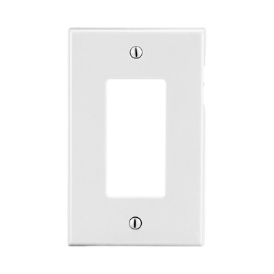HUBBELL - Tapa para Contacto Rectangular Color Blanco.