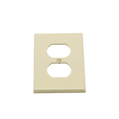 HUBBELL - Placa de Pared para Contacto Duplex Color Marfil.