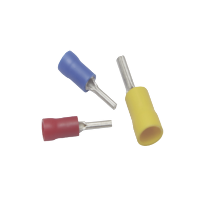 HUBBELL BURNDY - Terminal aislada pin para calibre 16 - 14 AWG.