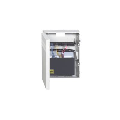 HUBBELL - Gabinete Comercial REBOX 32.2" x 24.2 "x 10" / Profundidad 10"/  Preconfigurado /Color Gris Claro.