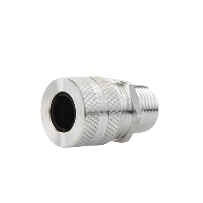 HUBBELL - Conector de cable, de aluminio macho recto, .50 - .63 ", 1/2".