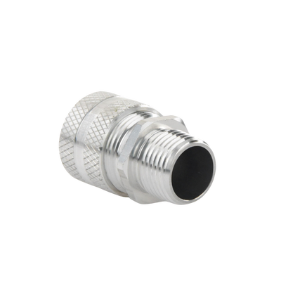 HUBBELL - Conector de cable, de aluminio macho recto, .50 - .63 ", 1/2".