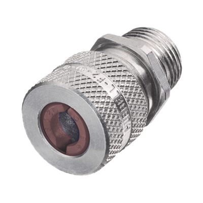 HUBBELL - Conector de cable, de aluminio macho recto, .50 - .63 ", 1/2".
