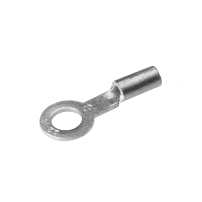 HUBBELL BURNDY - Zapata Terminal de Ojillo BURNDY  para Tornillo 3/8 " (10 mm)  y Calibre 12-10 AWG.