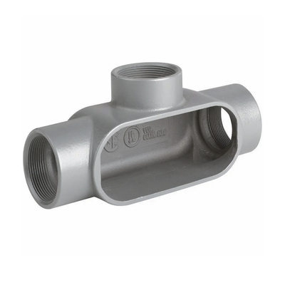 HUBBELL - Caja Condulet Tipo T de  3/4" / Aluminio libre de Cobre.