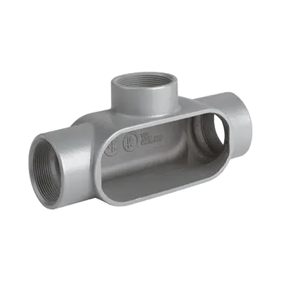 HUBBELL KILLARK - Caja Condulet Tipo T de  1 1/2" / Aluminio libre de Cobre.