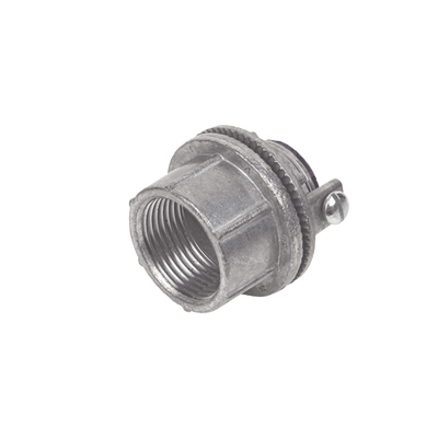 HUBBELL KILLARK - Conector Myers de Zinc  1 1/4" / Con tornillo a tierra / Para Intemperie.