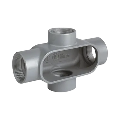 HUBBELL KILLARK - Caja Condulet Tipo X  de  1 1/2" / Aluminio libre de Cobre.