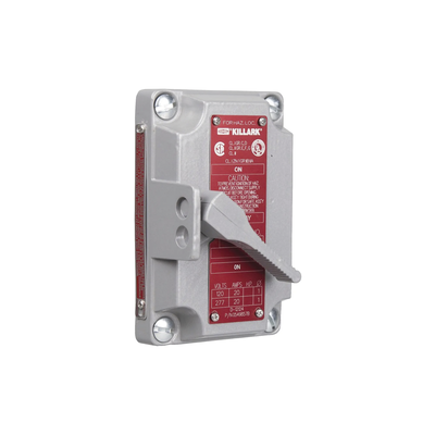 HUBBELL KILLARK - Tapa P/Interruptor Serie XS D/ 2 Polos 20 A 120/277 V CA.
