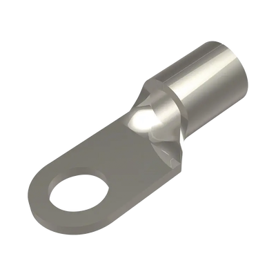 HUBBELL BURNDY - Zapata Terminal de Ojillo para Tornillo 1/4" (6.35 mm)  y Calibre 6 AWG.