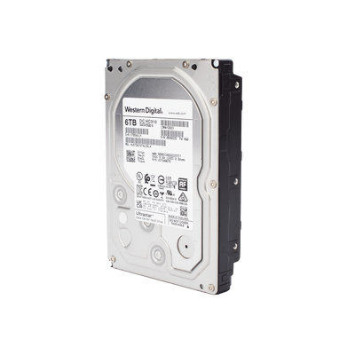 HIKVISION - Disco Duro Enterprise 3.5" 6 TB / Hikvision / 7200 RPM / SATA / Alto Rendimiento / Recomendado para NVRs HIKVISION