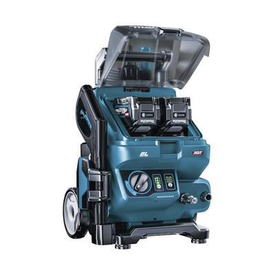 MAKITA - Hidrolavadora Inalámbrica de 11.5 Mpa. con Manguera de 5m, incluye dos Baterías BL4050 de 40V, 5A y Cargador DC40RB