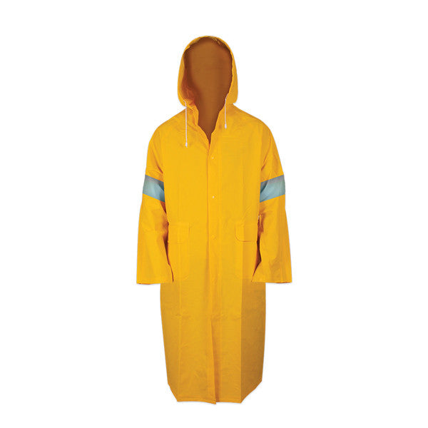 Impermeable Gabardina Con Reflejante