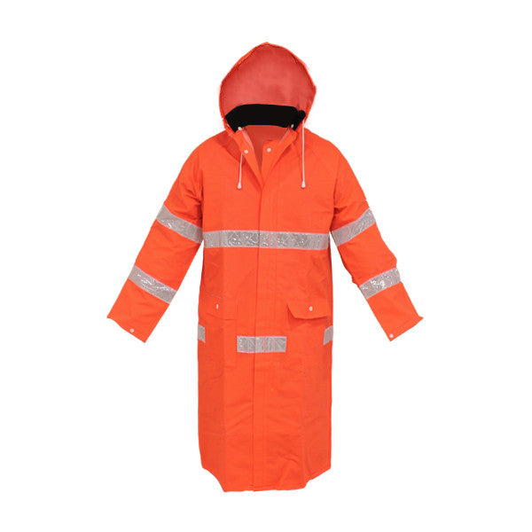 Impermeable Gabardina Naranja