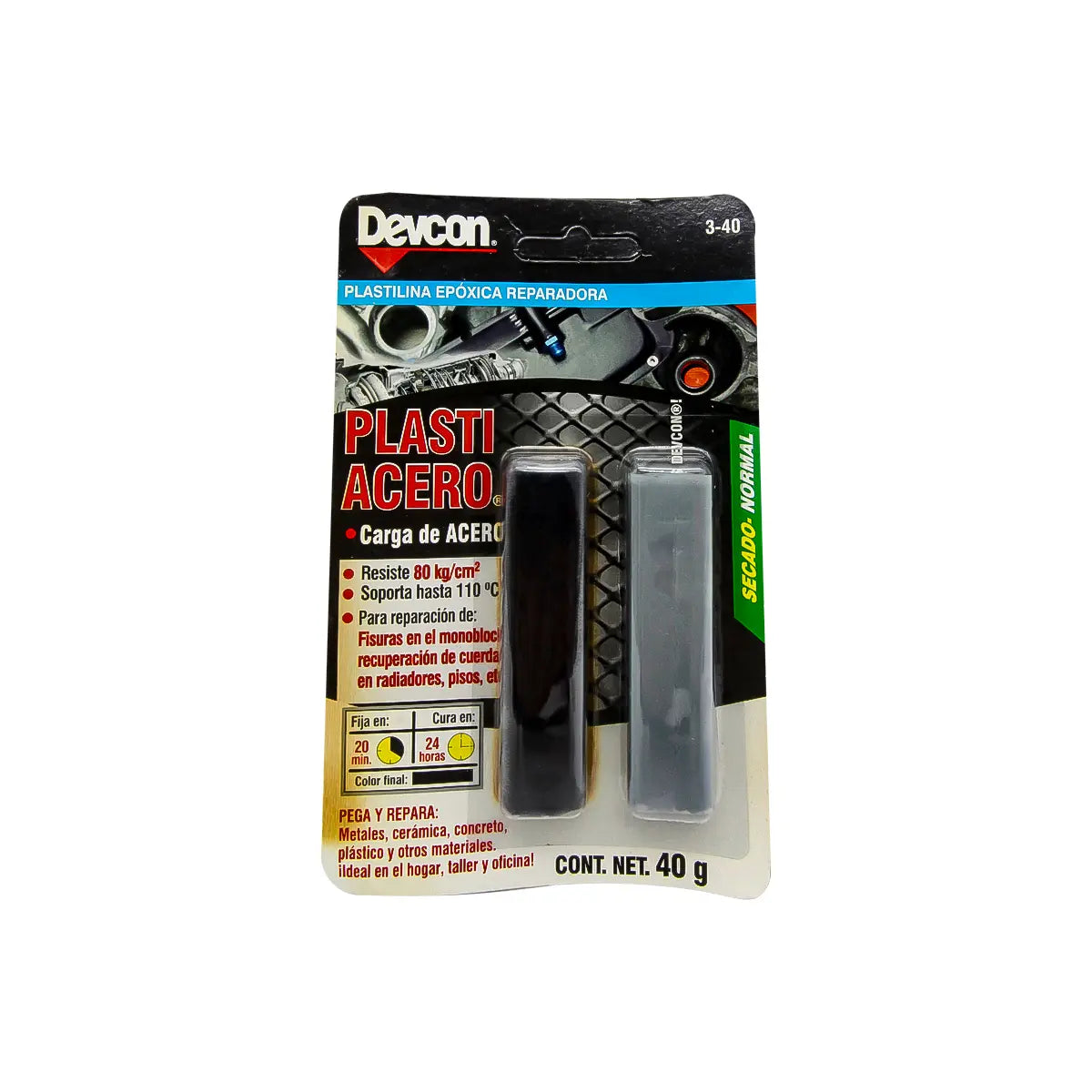 Adhesivo Epoxico En Plastilina 40 Gr (1.35 Oz)