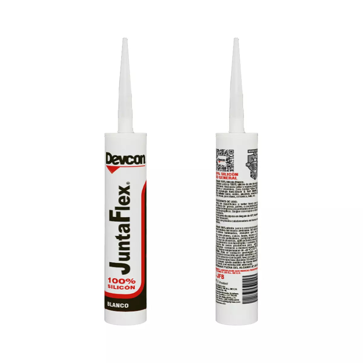 Silicon 100% Blanco 280 Ml Uso General Juntaflex