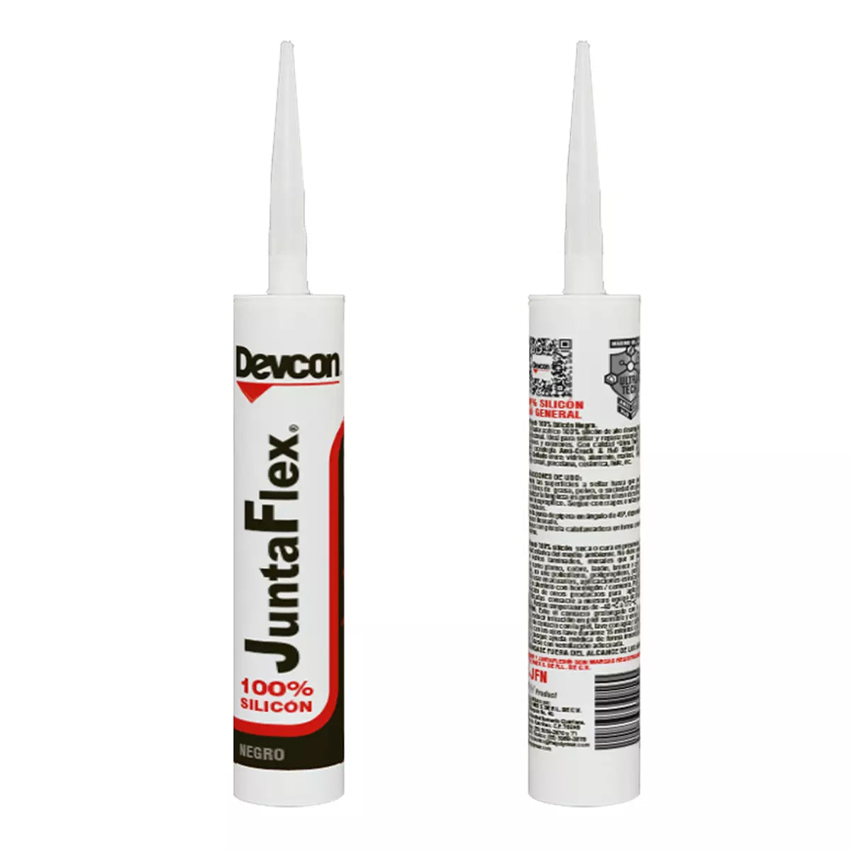 Silicon 100% Negro 280 Ml Uso General Juntaflex