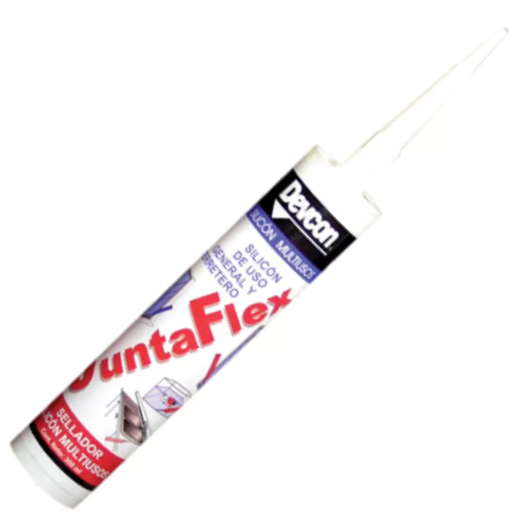 Silicon 100% Transparente 280 Ml Uso General Juntaflex