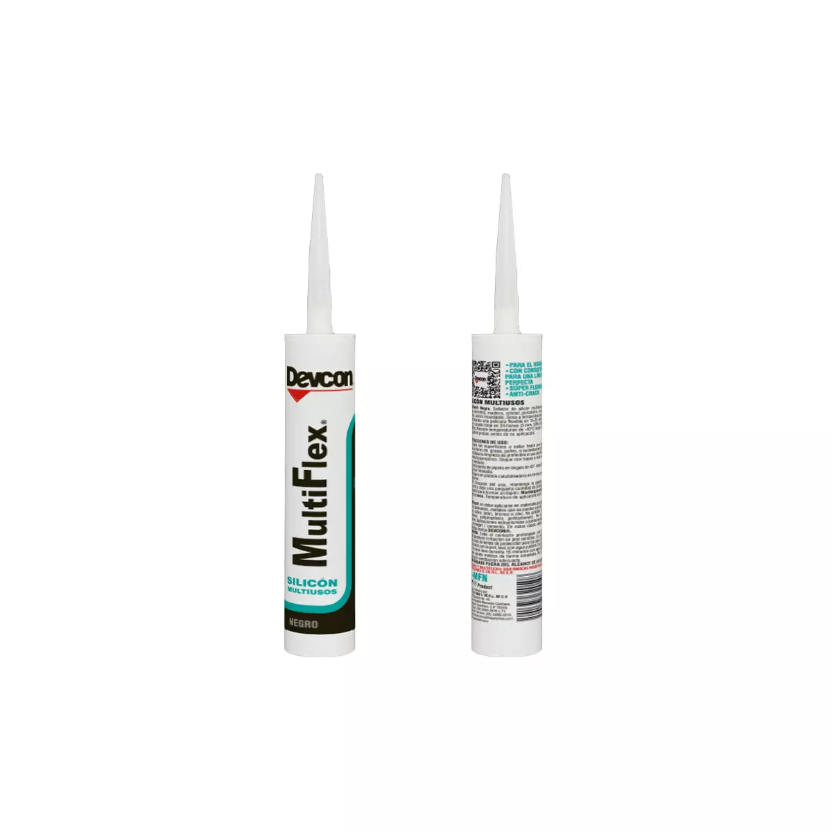 Silicon Multiusos Negro 280 Gr Multiflex