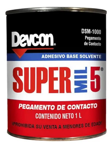 Adhesivo De Contacto 1 Lt (33.81 Oz) Super Mil