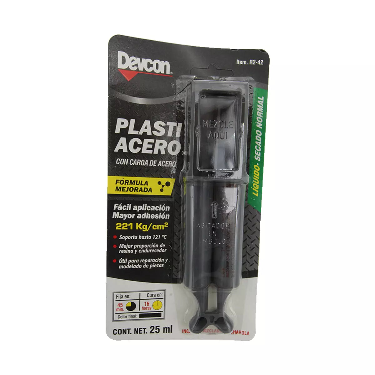 Plastiacero Liquido Jeringa 25 Ml (0.84 Oz) Normal