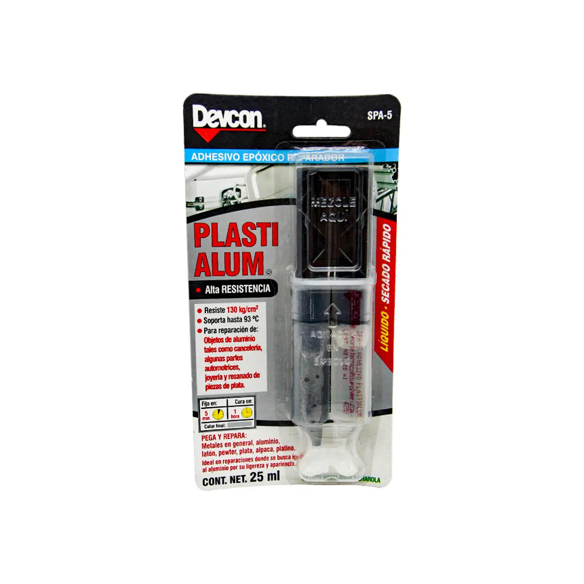 Adhesivo Rapido Plastialum 25Ml