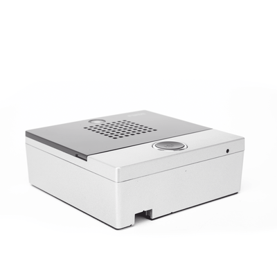 FANVIL - Mini video Intercomunicador para hotelería y hospitales, con diseño elegante, PoE, cámara 1Mpx, 1 botón, 1 relevador integrado de salida y entrada.