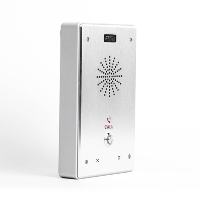 FANVIL - Intercomunicador IP, 2 líneas SIP, 2 relevadores con botón para llamada, anti-vandálico, IP65 e IK10, PoE
