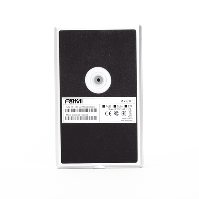 FANVIL - Intercomunicador IP, 2 líneas SIP, 2 relevadores con 2 botónes para llamada, anti-vandálico, IP65 e IK10, PoE