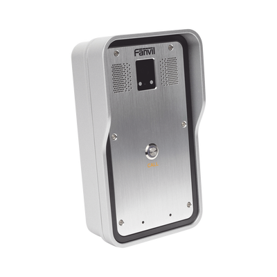 FANVIL - Video intercomunicador SIP para botón de pánico, PoE, Onvif con 1 relevador integrado.